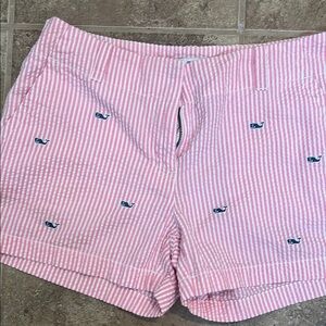 Vineyard Vines Pink and Blue Bermuda Shorts